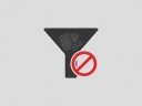 A targeted filter icon representing gambling-specific blocking